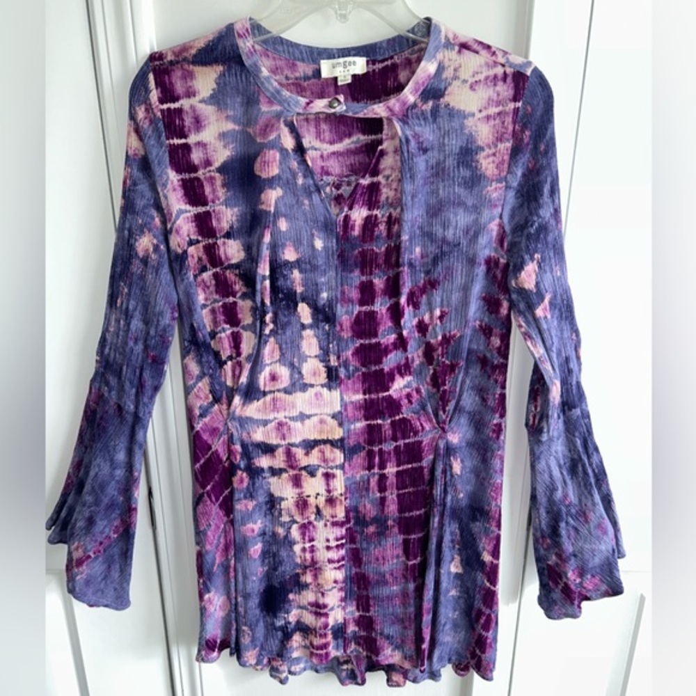 Umgee Tie-Dye Tunic or Mini Dress - Small